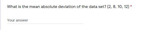 I do not under stand mad, what is the answer. A step by step solution will also help-example-1