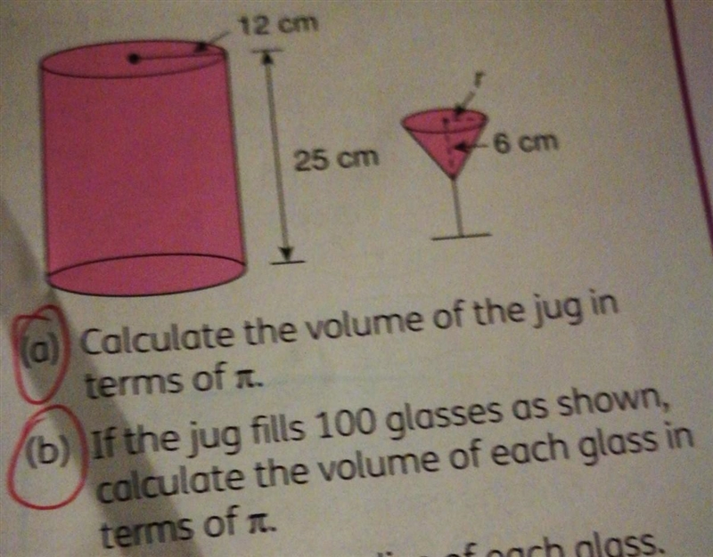 Calculate the volume Don't do part b​-example-1