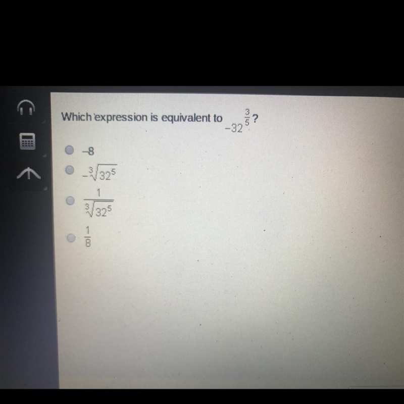 Which expression is equivalent to-example-1