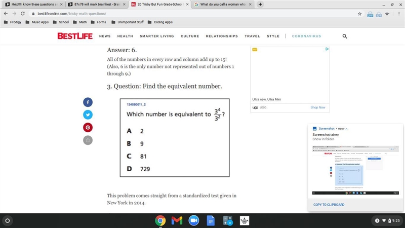 3. Question: Find the equivalent number. Equivalent Number Math Problem Answer this-example-1