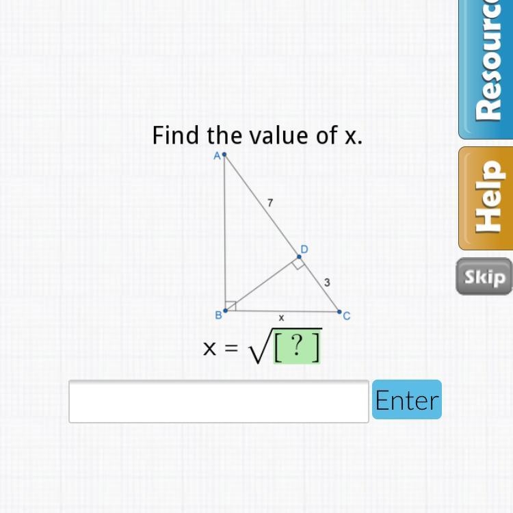 Find the value of x.-example-1