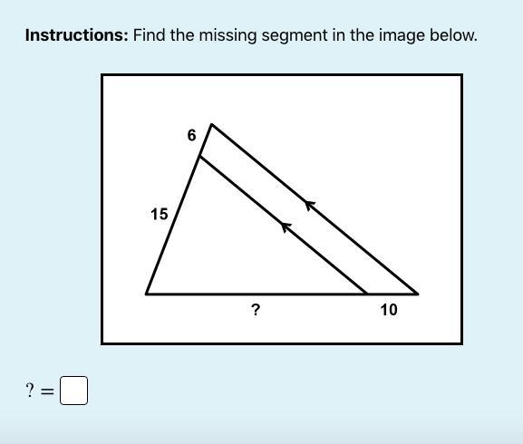 Find the missing segment in the attached image-example-1