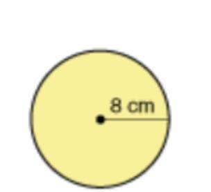 Find the area of the circle to the nearest tenth-example-1