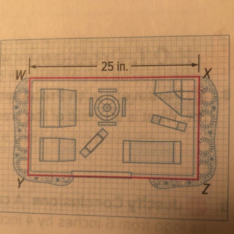 the city of brice is planning to build a skate park. An architect designed the area-example-1