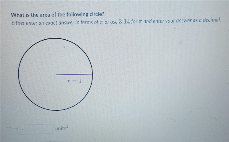 Area of circle?????​-example-1