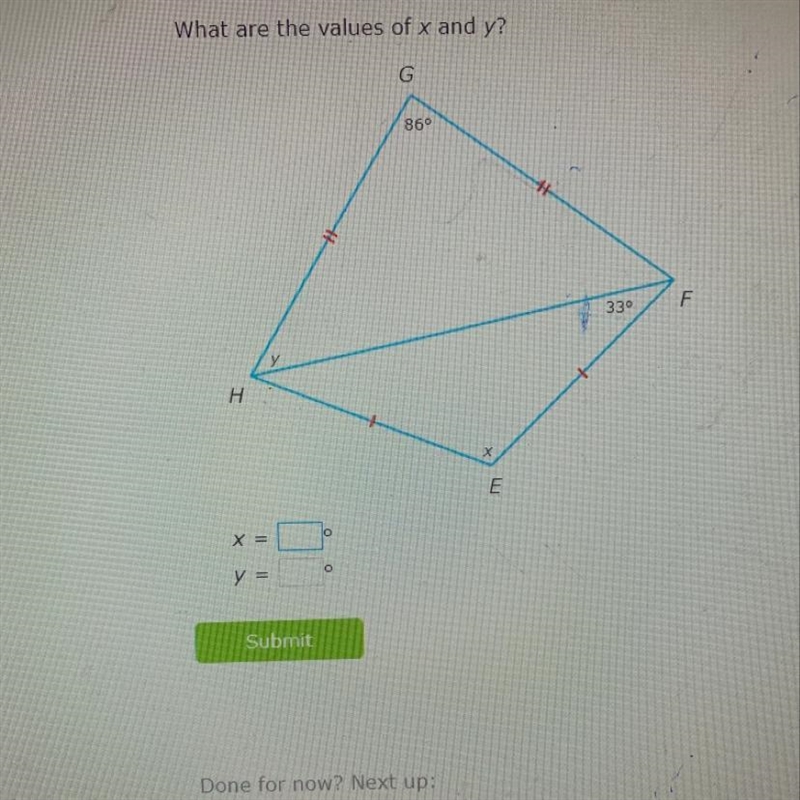 What is the value of x and y-example-1