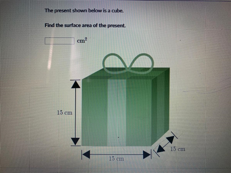 Find the surface area of the present-example-1