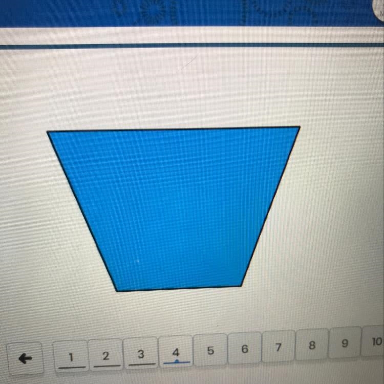 Which best describes this quadrilateral? O Both pairs of opposite sides are parallel-example-1