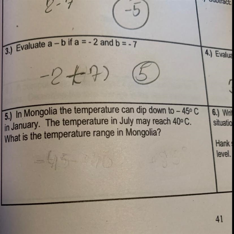 What is the temperature range in Mongolia?-example-1