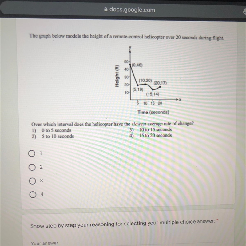 The graph below models the height of a remote-control helicopter over 20 seconds during-example-1