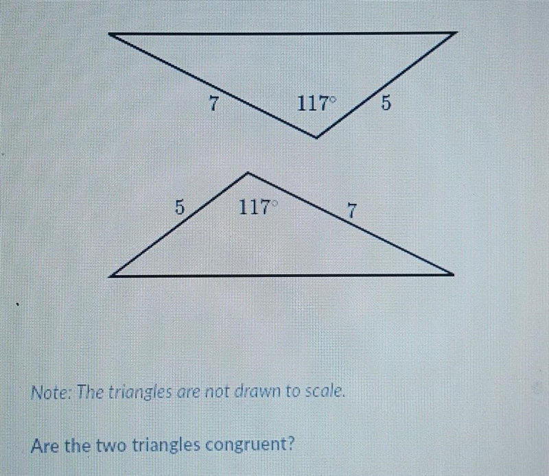 Choose 1 answer A yes B no C not enough info to say​-example-1