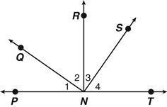 If m∠2 = 55°, what is m∠4?-example-1