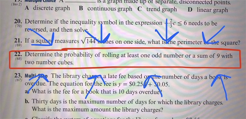 Please help with #22!-example-1