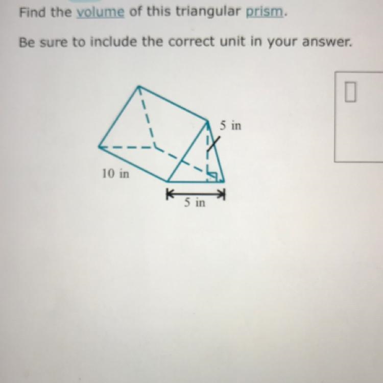 Find volume of triangular prism-example-1