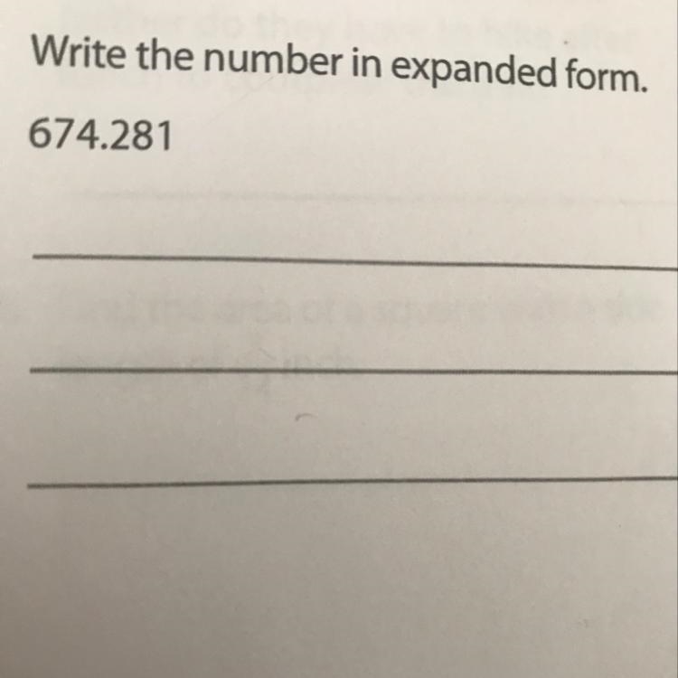 8. Write the number in expanded form. 674.281-example-1