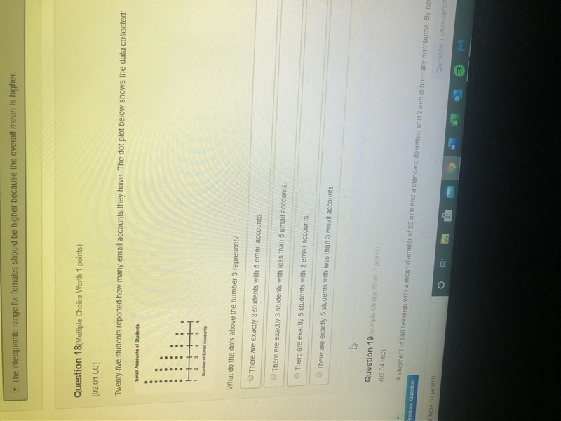 What do the dots above the number 3 respresent?-example-1