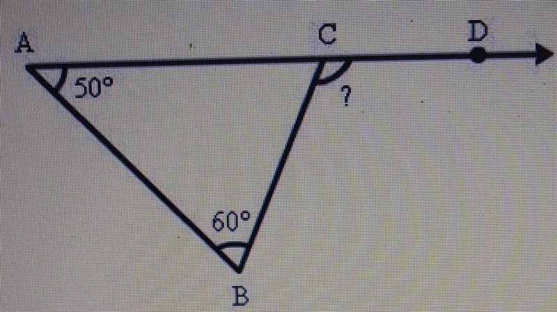 What is m<BCD OA) 80° OB) 90° C) 100° D) 110°​-example-1