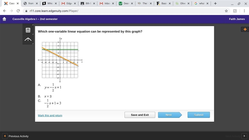 Can someone explain to me what it means by Which one-variable linear equation can-example-1