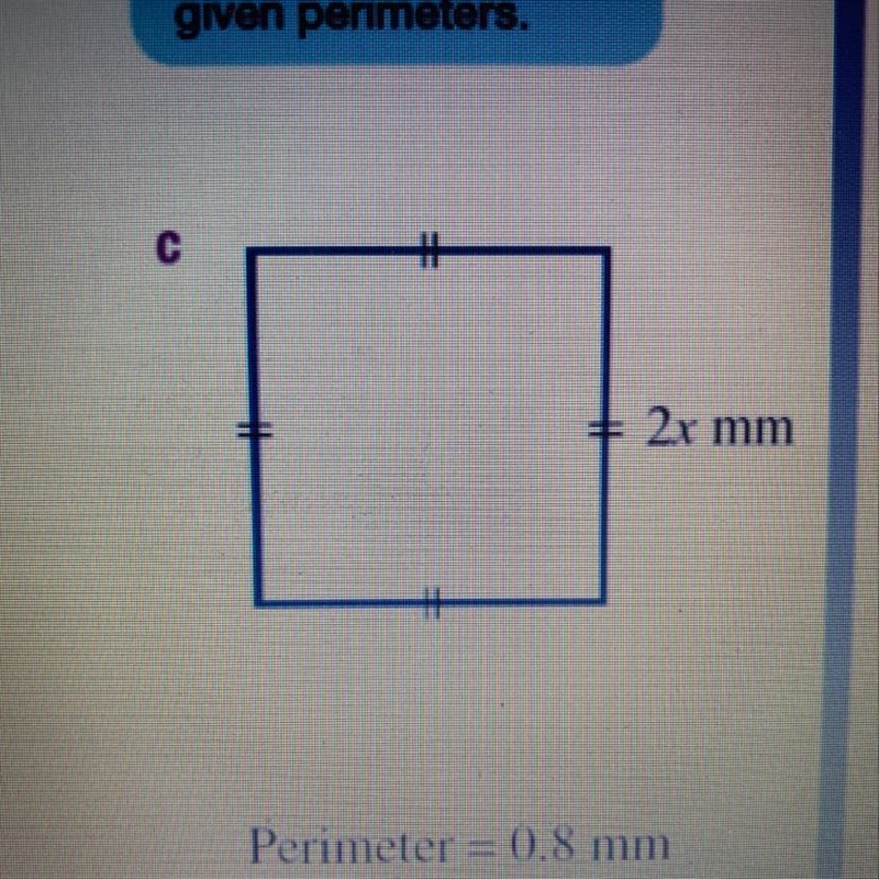 How to work out 2x = 0.8mm-example-1