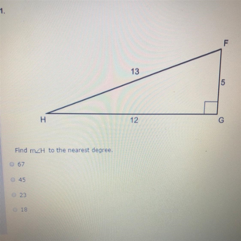 Please help A: 67 B: 45 C: 23 D: 18-example-1