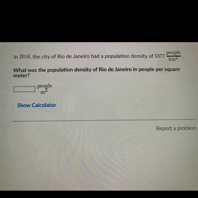 What was the population density per square meter ?-example-1