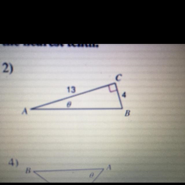 Find the measure of the angle indicated and round to the nearest tenth-example-1