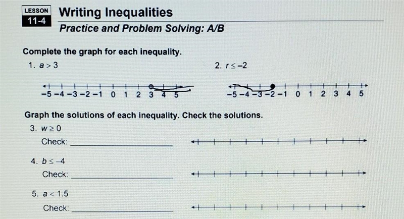 May someone please help me with 1-5? I have been stuck on this for a while now.​-example-1