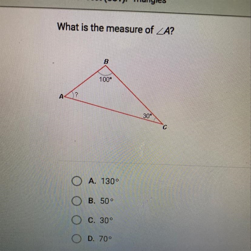 What is the measure of A?-example-1