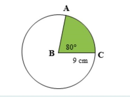 Find the area of the shaded region-example-1