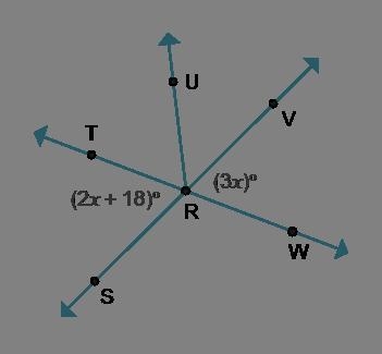 What is m∠SRW? 18 54 126 108-example-1