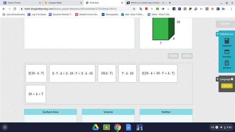 Help meeeeeee Drag each expression to the correct box.-example-1