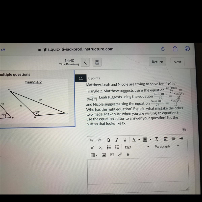 Really simple triangle question! please help!-example-1