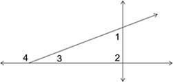 Identify which of the labeled angles in the figure is an obtuse angle. answers: A-example-1