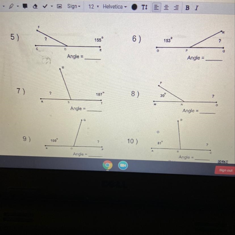 The angles and the answers i don’t know any of this-example-1