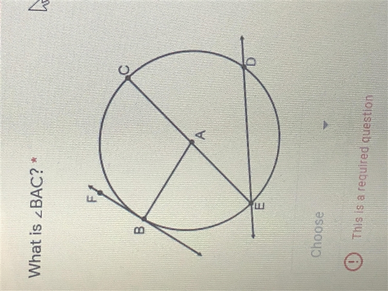 What kind of angle is bac-example-1