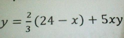 Find the value of y when x = -10/3, If-example-1