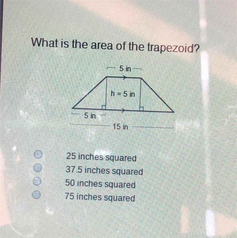 What is the area of the trapezoid?-example-1