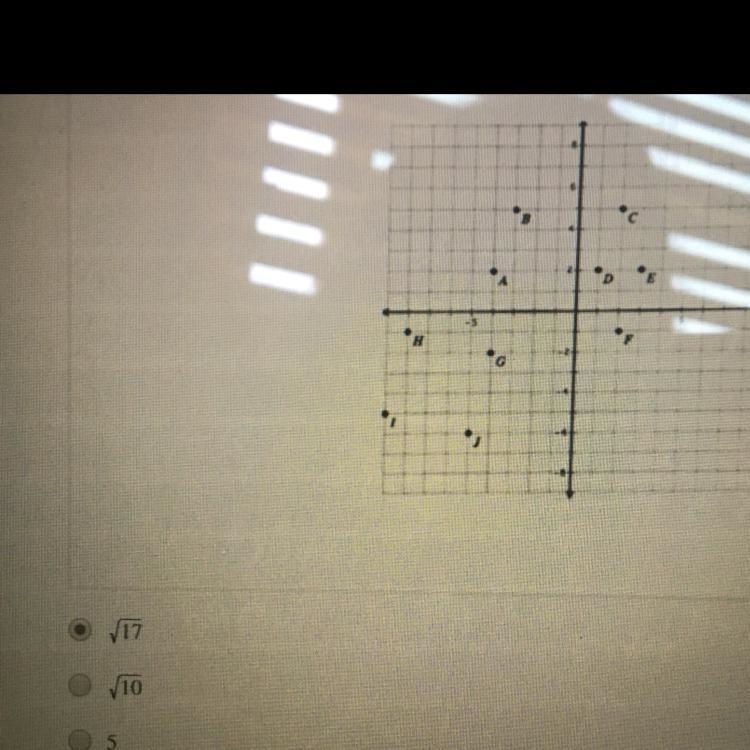 Find the distance of HG? Do I have the right answer?-example-1