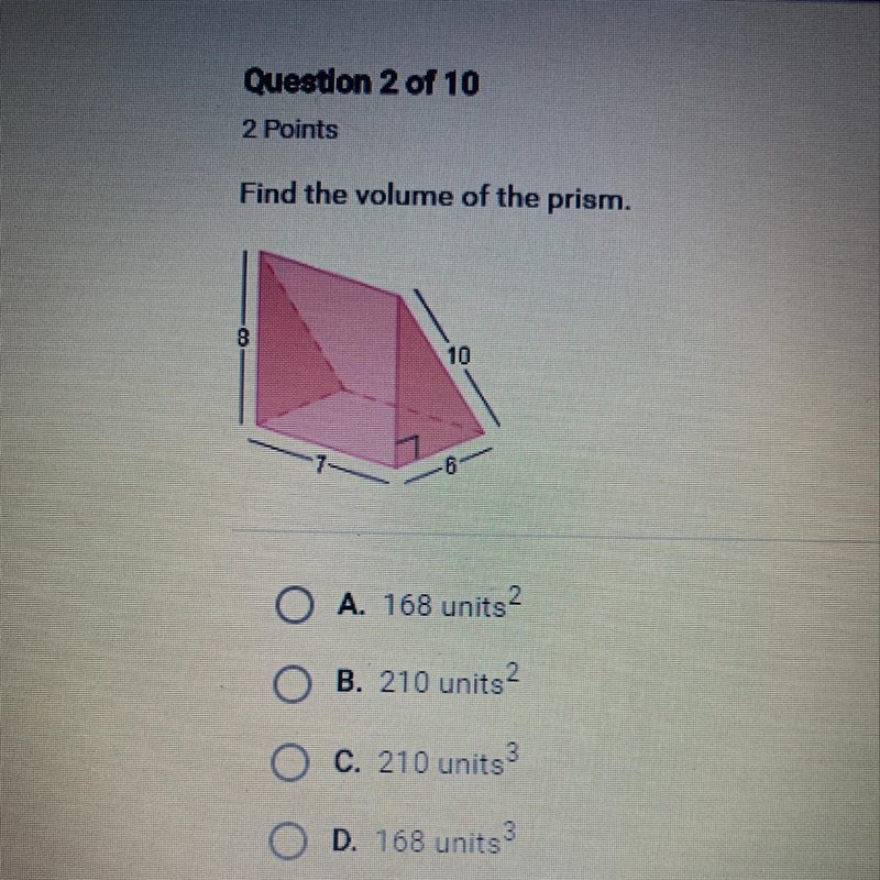 Find the volume of the prism.-example-1