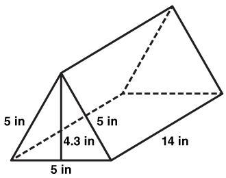 QUICK QUICK PLZZ! 1 MINUTE ONLY WITH SOLUTION! A shipping tube is shaped like a triangular-example-1