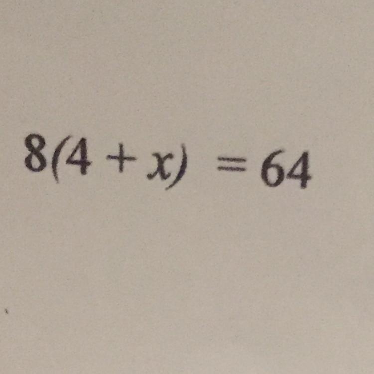 Solving equations and distributive property-example-1