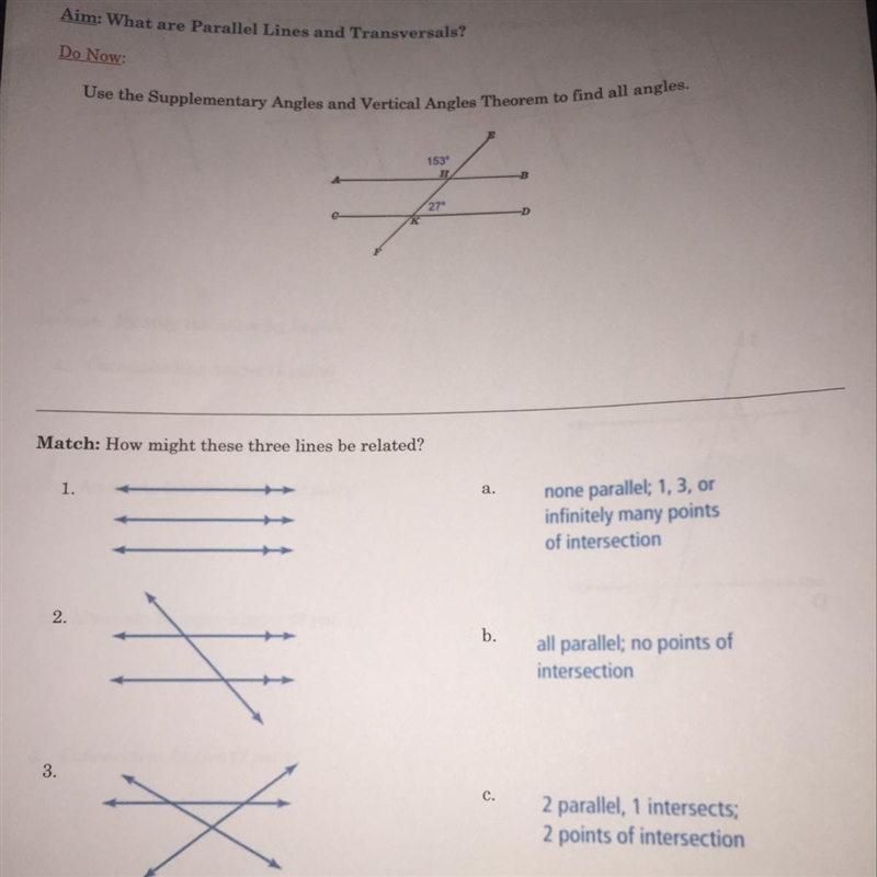 Geometry worksheet plz help-example-1