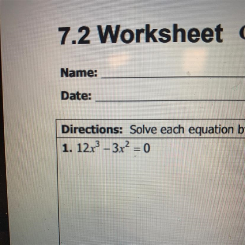 How to solve using factoring-example-1