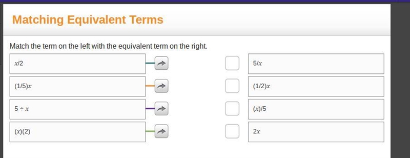 Match the term on the left with the equivalent term on the right-example-1