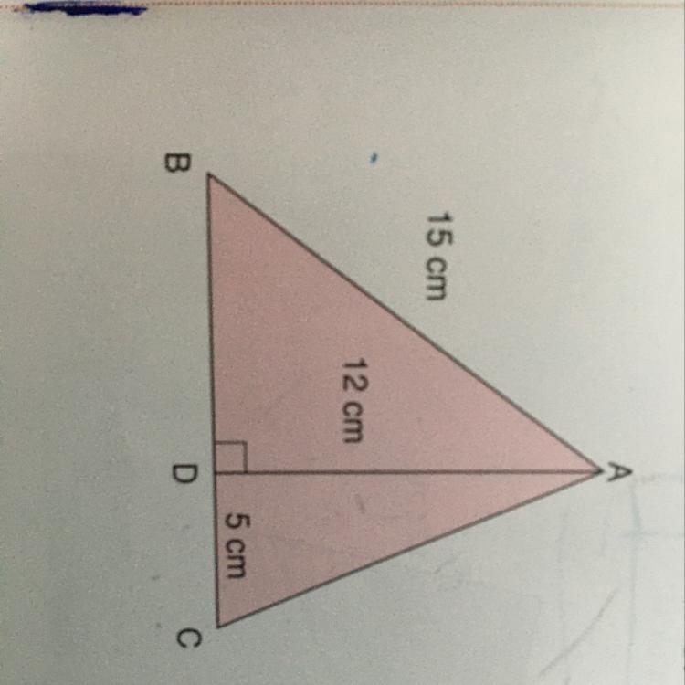 What is triangle ABC ? (line segments)-example-1