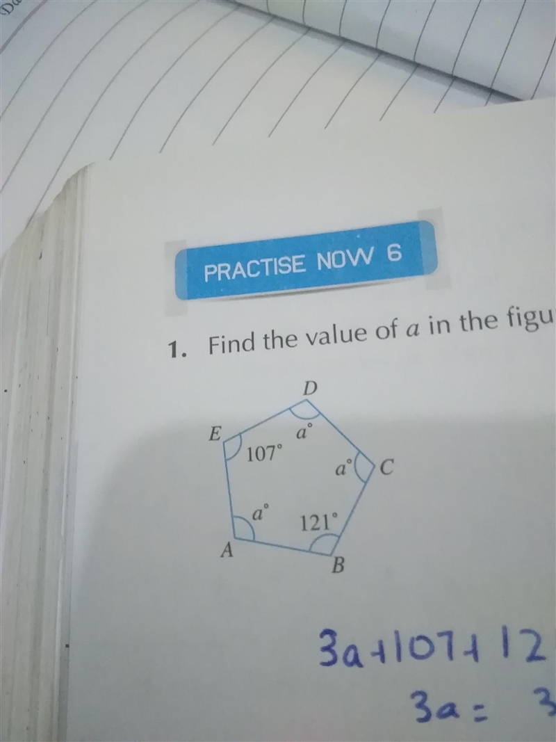 Hello,Please help me!This is my math work Find the unknown value of a-example-1