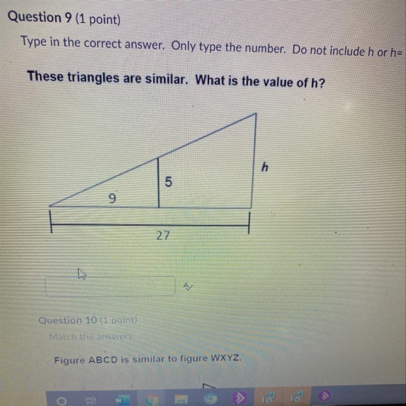 What is the value of H PLEASE SOMEONE HELP I WILL GIVE YOU THE BRANLIST THING-example-1