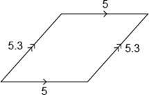 Classify the shape as precisely as possible based on its markings. Question 18 options-example-1