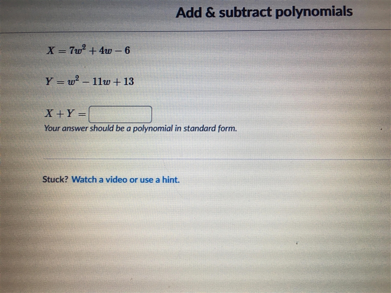 I need help on polynomials-example-1