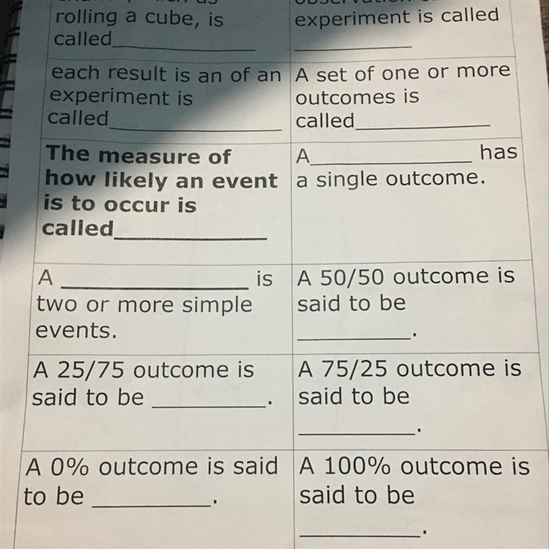 The measure of how likely an event is to occur is called_______-example-1